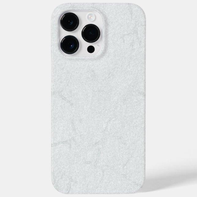 White Marble iPhone 16 Pro Case (Back)