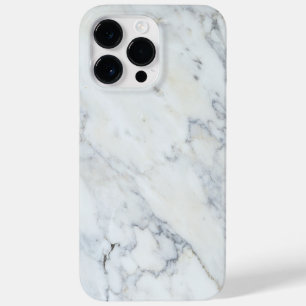 White Marble iPhone 16 Pro Case