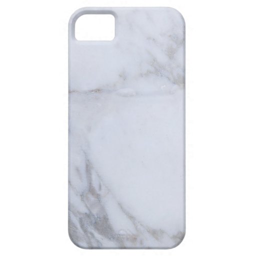 White Marble iPhone 5 Cover | Zazzle