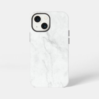 White Marble iPhone 13 Mini Case