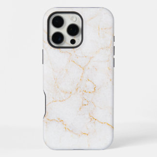 White Marble  iPhone 16 Pro Max Case