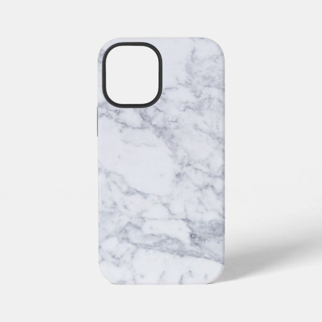 White Marble iPhone Case (Back)