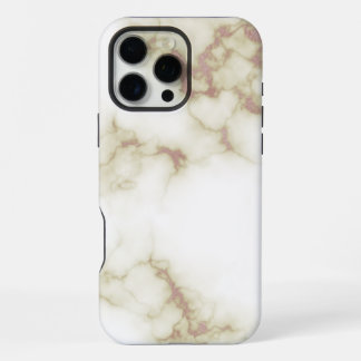 White Marble  iPhone 16 Pro Max Case