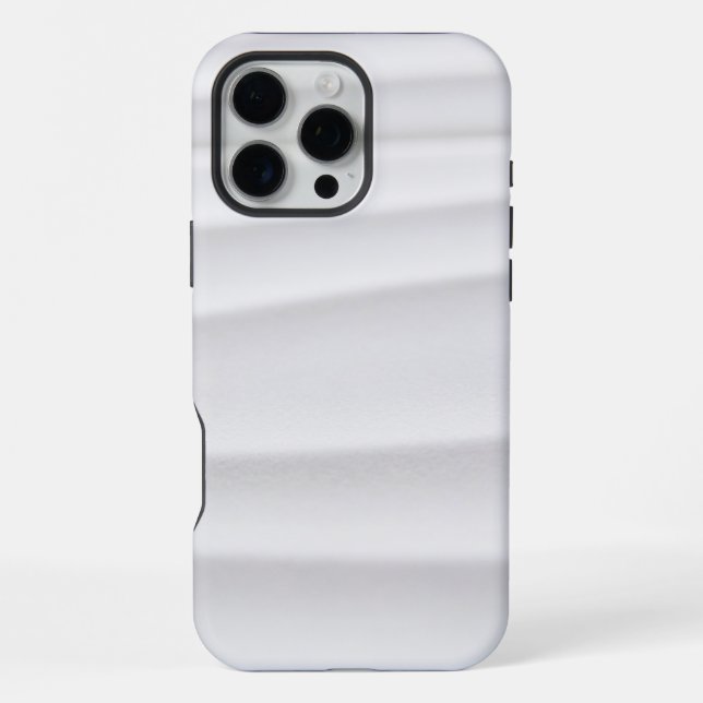 White Marble  iPhone Case (Back)