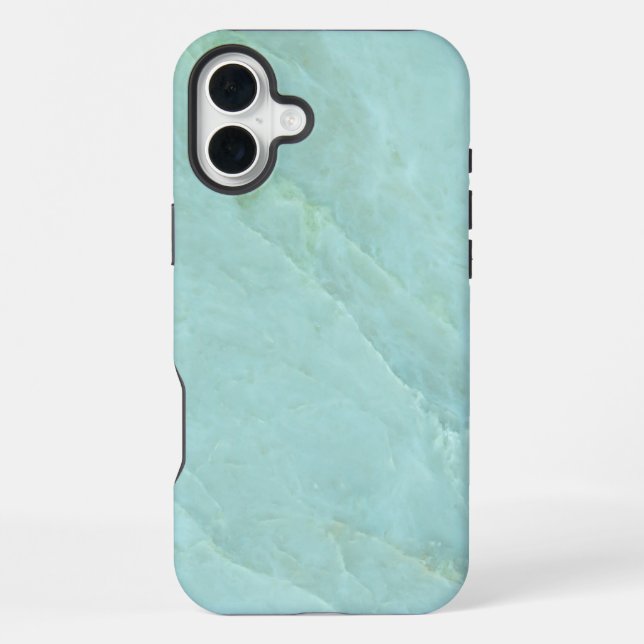 White Marble iPhone Case (Back)