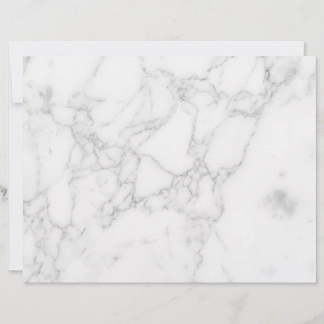 White Marble Letterhead (Front)