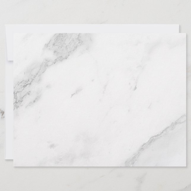 White Marble Letterhead (Front)