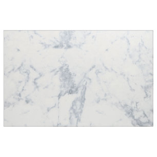 White Marble Look Fabric