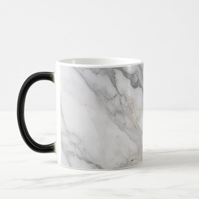 White Marble Magic Mug (Left)