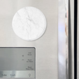 White Marble Magnet