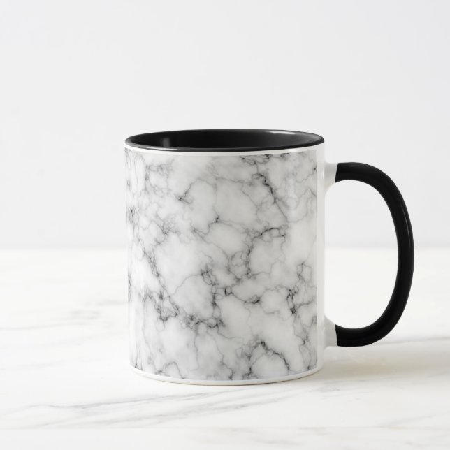 White Marble Mug (Right)