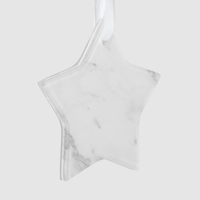 White Marble Ornament (Front)