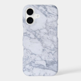 White Marble Pattern Phone Case