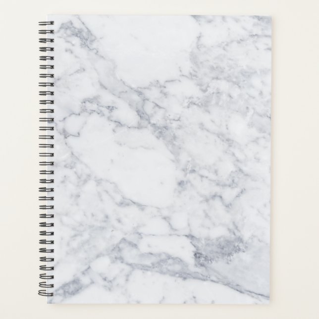 White Marble Planner (Front)
