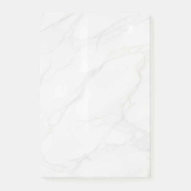 White Marble Post-it Notes (Front)