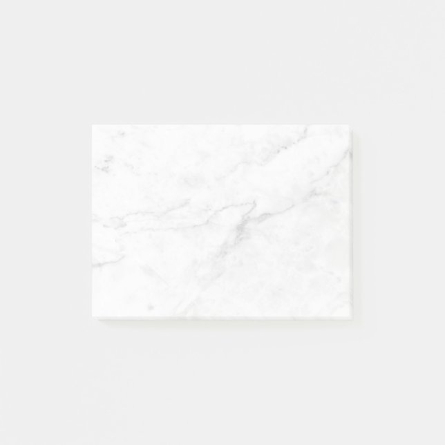  White Marble Post-it Notes (Front)