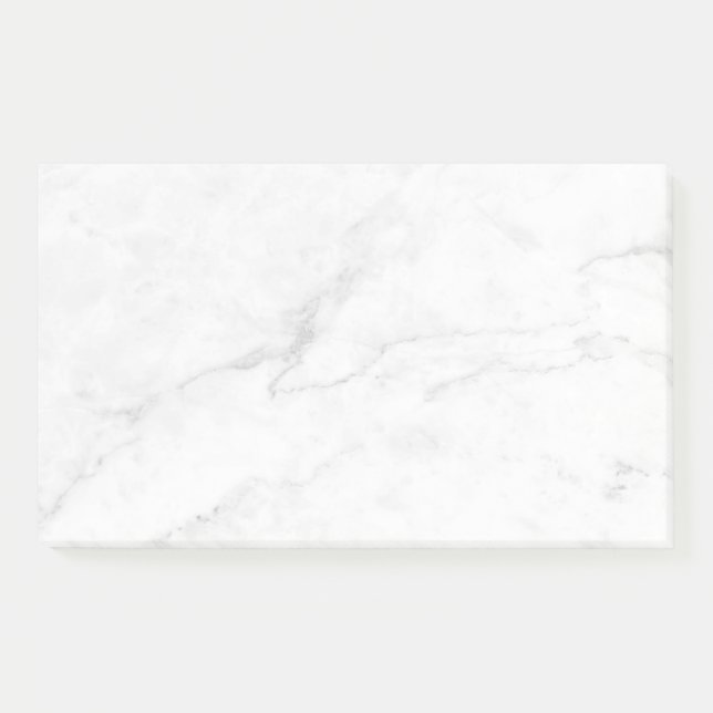 White Marble Post-it Notes (Front)