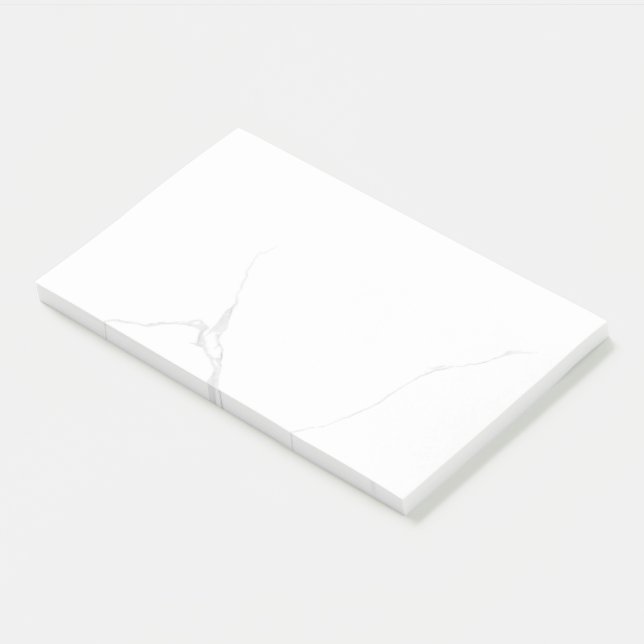 White Marble  Post-it Notes (Angled)
