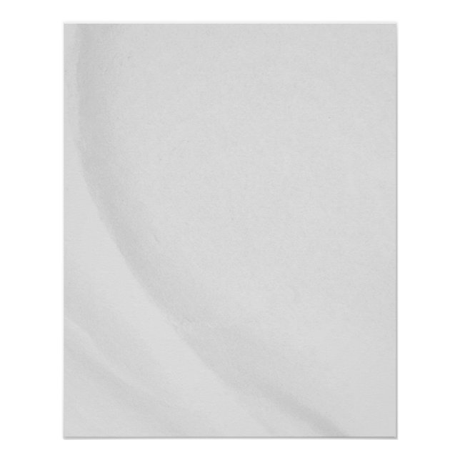 White Marble Poster (Front)