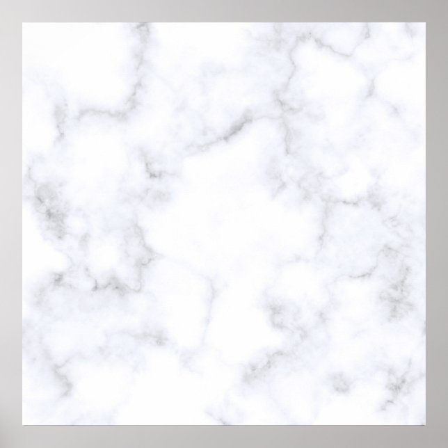 White Marble Poster (Front)