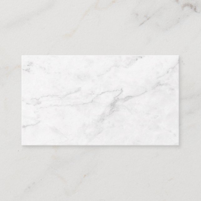 White Marble Referral Card (Front)
