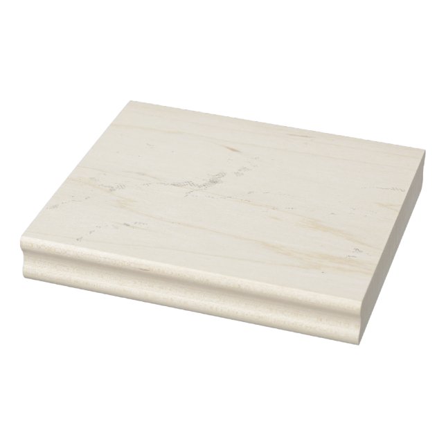 White Marble Rubber Stamp (Stamp)