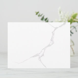 White Marble  Save The Date