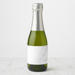 White Marble Sparkling Wine Label