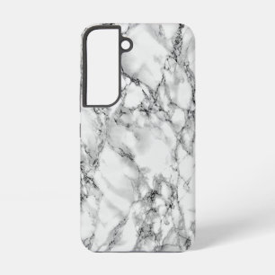 White Marble Stone Design Samsung Galaxy Case