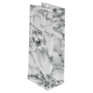 White Marble Stone Gift Bag
