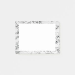 White Marble Stone Post-it Notes