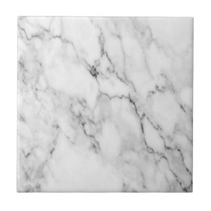 White Marble Style Ceramic Tile