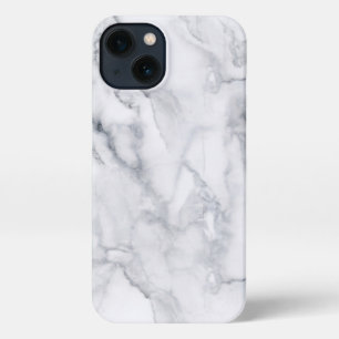 White Marble Texture iPhone 13 Case
