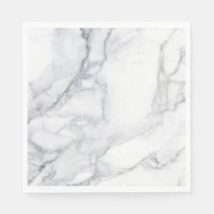 White marble texture napkin