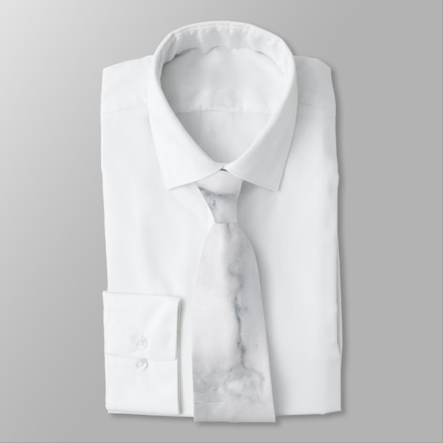 White marble texture tie (Tied)