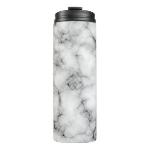 White Marble Thermal Tumbler