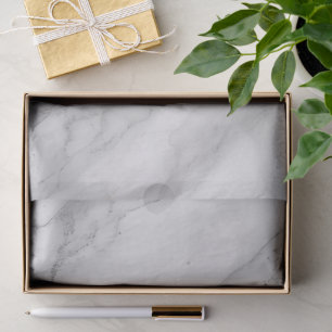 White Marble Tissue Paper