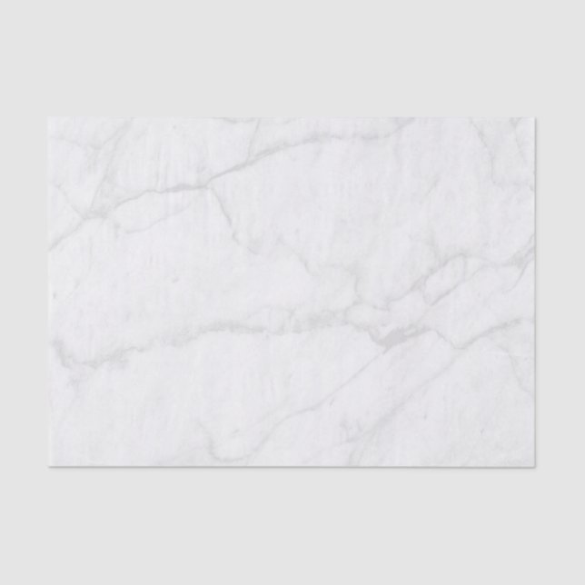 White Marble Tissue Paper (Front)