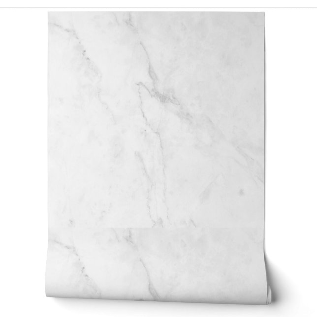 White Marble Wallpaper (Unrolling)