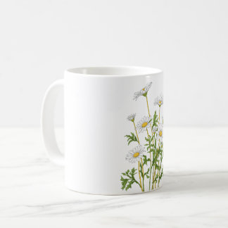 White Marguerite Daisy Coffee Mug