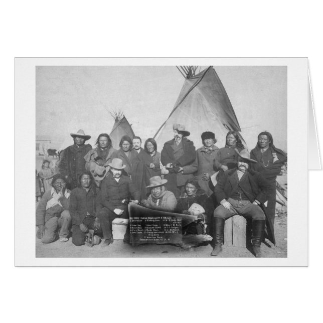 White Men (including Buffalo Bill) and Lakota 2 (Front Horizontal)