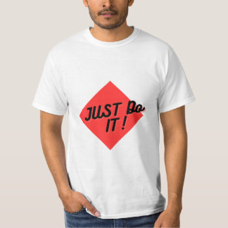White men's t-shirt