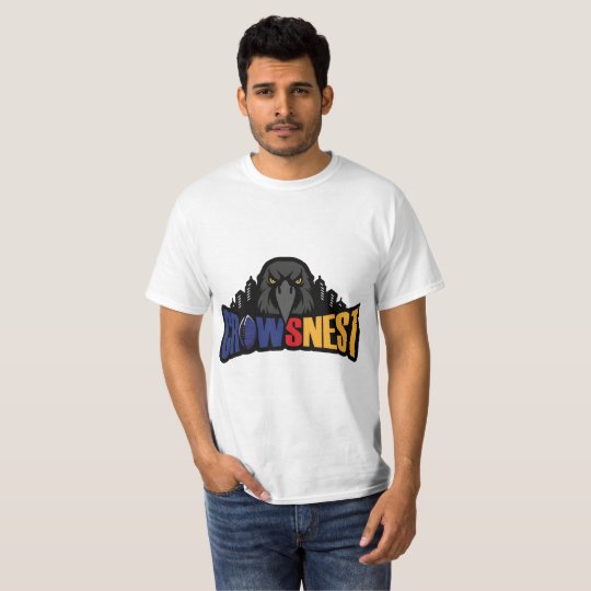 White Mens T-Shirt Crows Nest