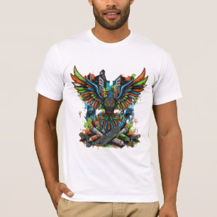 White men's t-shirt with 'Street Style' written on