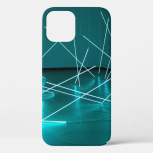 WHITE METAL FRAMES iPhone 12 CASE