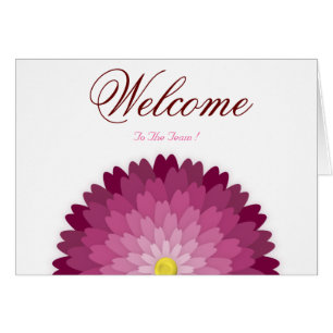 White Minimal Lotus Welcome Wishing