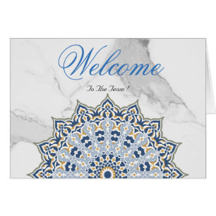 White Minimal Lotus Welcome Wishing