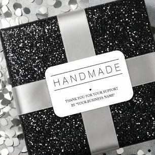 White Minimalist Handmade Artisan Gratitude 