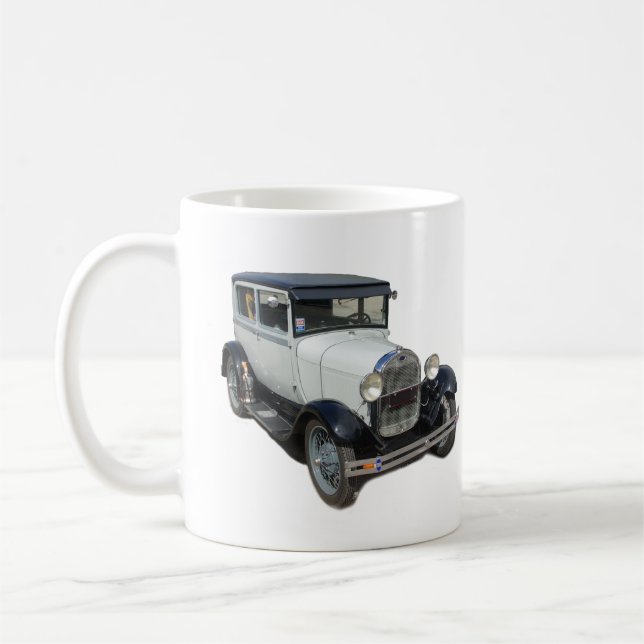 White Model A mug (Left)