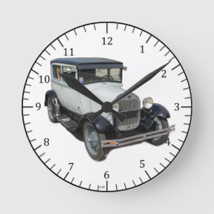 white model a wall clock